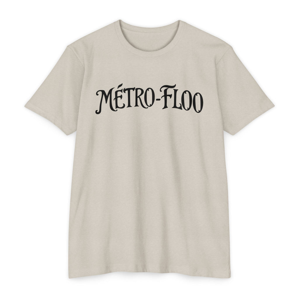 Metro-Floo Vintage Script Tee — Ministry of Magic Theme-Park Graphic Tee