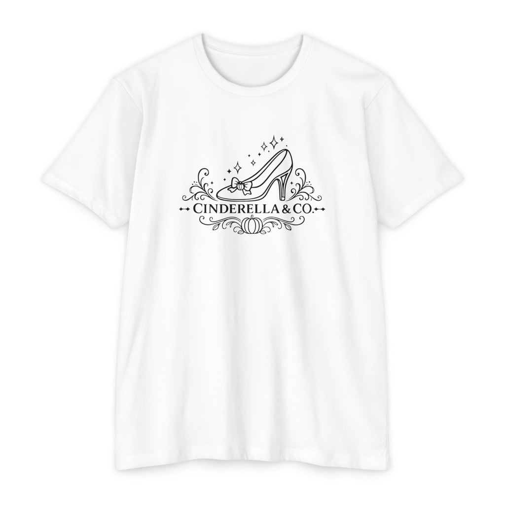 Cinderella & Co. Graphic Tee — Glass Slipper Vintage Logo T-Shirt