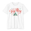Very Merry Christmas T-Shirt — Retro Script Holiday Tee