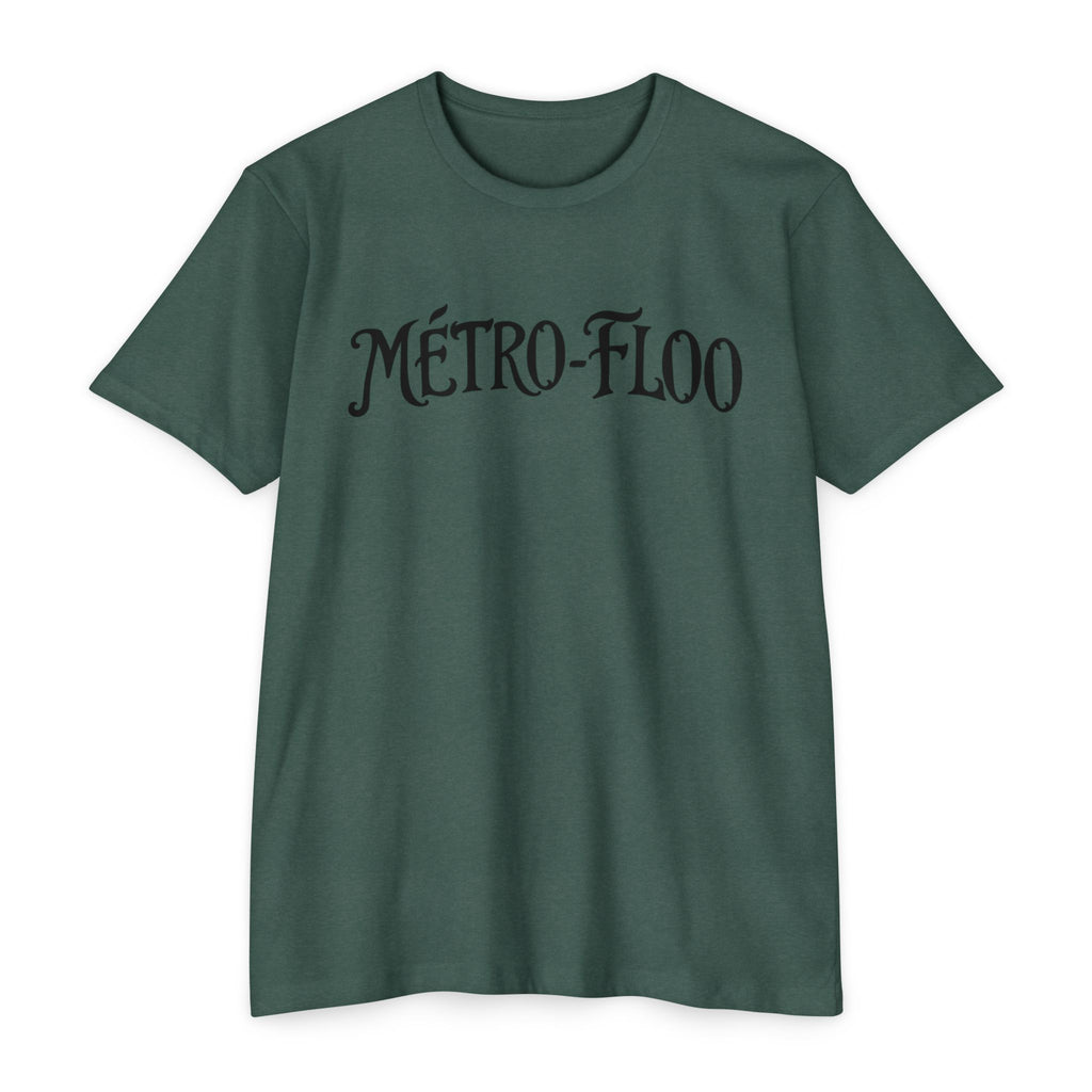 Metro-Floo Vintage Script Tee — Ministry of Magic Theme-Park Graphic Tee