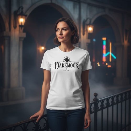 Photorealistic Darkmore shirt lifestyle image